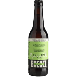 CERVEZA FREE IPA S/ALCOHOL BREBEL 33CL