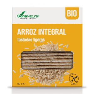 TOSTADAS ARROZ INTEGRAL SORIA NATURAL 90G