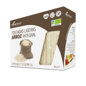 TOSTADAS ARROZ INTEGRAL SORIA NATURAL 25x4G
