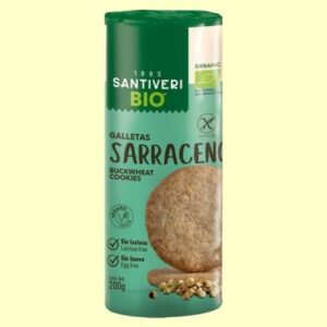 GALLETAS DIGESTIVE SARRACENO SANTIVERI 200G
