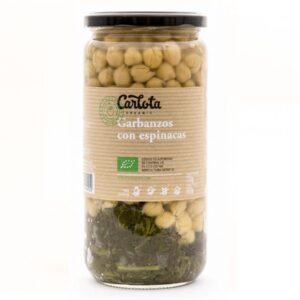 GARBANZOS CON ESPINACAS CARLOTA 720G