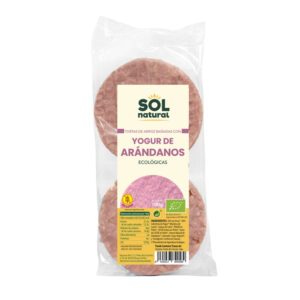 TORT. ARROZ CON YOGUR DE ARÁNDANOS SOLNATURAL 100G
