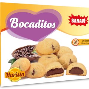 BOCADITOS RELLENOS CACAO SANAVI 150G