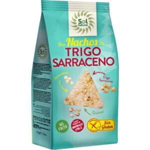 NACHOS TRIGO SARRACENO SOLNATURAL 80G
