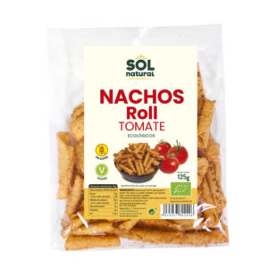 NACHOS ROLL TOMATE SOLNATURAL 125G
