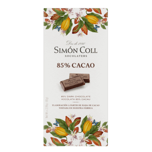 CHOCOLATE 85% SIMON COLL 85G