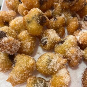 BUÑUELOS RELLENOS CHOCOLATE 100G (6U APROX.)