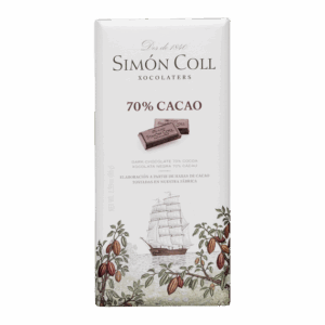 CHOCOLATE 70% SIMON COLL 85G