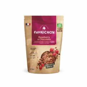 MUESLI CRUJIENTE FRAMBUESA CHOCOLATE FAVRICHON 375G