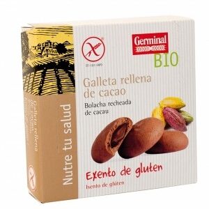 GALLETAS RELLENAS DE CACAO GERMINAL 200G