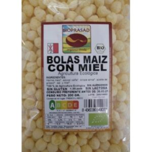 BOLAS MAÍZ MIEL BIOPRASAD 200G