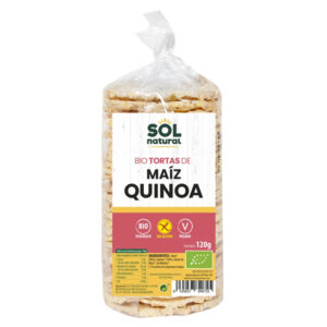 TORTITAS MAÍZ Y QUINOA SOLNATURAL 120G