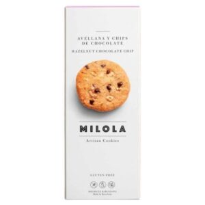 GALLETAS AVELLANA Y CHIPS CHOCOLATE MILOLA 140G