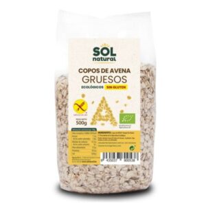 COPOS GRUESOS AVENA INTEGRAL SIN GLUTEN SOLNATURAL 500G