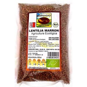 LENTEJA MARRÓN BIOPRASAD 500G