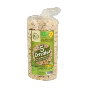 TORTITAS 5 CEREALES SOLNATURAL 100G