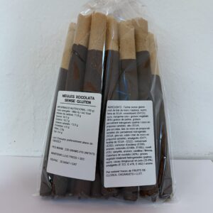 BARQUILLOS ARTESANOS CHOCOLATE 15U