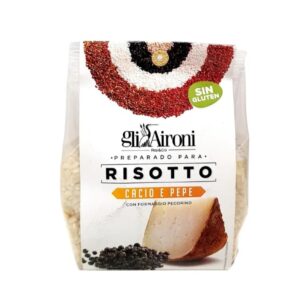 RISOTTO ITALIÀ AMB FORMATGE I PEBRE GLI AIRONI 250G