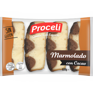 BIZCOCHO MARMOLADO PROCELI 120G