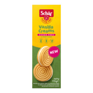 GALLETAS VANILLA CREAMS SCHAR 115G