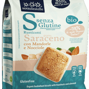 GALLETAS SARRACENO, AVELLANA Y ALMENDRA SOTTOLESTELLE 250G