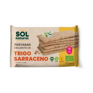 TOSTADAS TRIGO SARRACENO BIO SOLNATURAL 140G