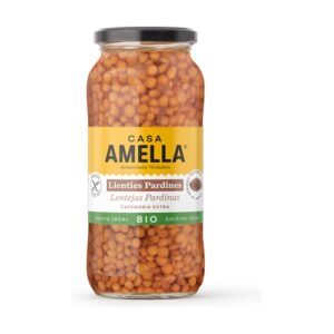 LENTEJA PARDINA COCIDA CASA AMELLA 540G
