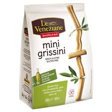 MINI GRISSINI ACEITE OLIVA LE VENEZIANE 250G