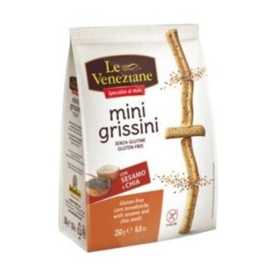MINI GRISSINI SESAMO CHIA LE VENEZIANE 250G