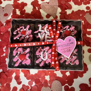 BROWNIE SANT VALENTÍ (TEXTO CATALÁN)
