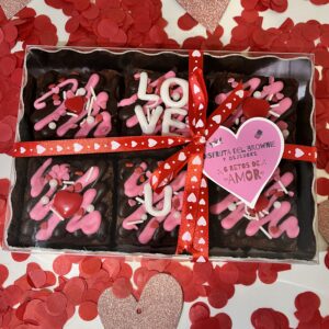 BROWNIE SAN VALENTÍN (TEXTO ESPAÑOL)
