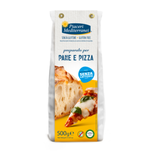 PREPARADO PAN Y PIZZA PIACERI MEDITERRANEI 500G