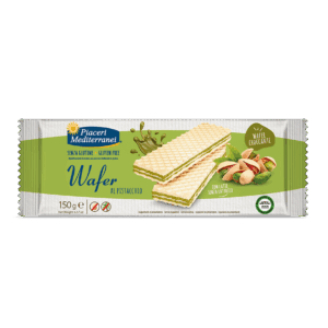 WAFER PISTACHO PIACERI MEDITERRANEI 150G
