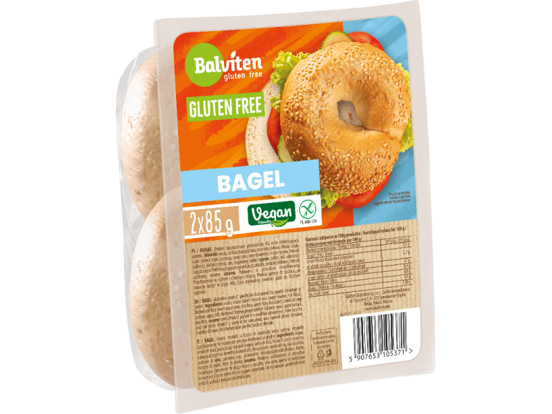 BAGEL SÉSAMO BALVITEN 2X85G