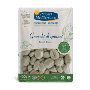 GNOCCHI ESPINACAS PIACERI MEDITERRANEI 400G