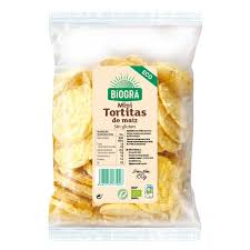 MINI TORTITAS MAIZ BIOGRA 150G
