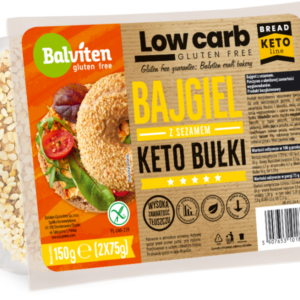 BAGEL KETO SÉSAMO BALVITEN 2X75G