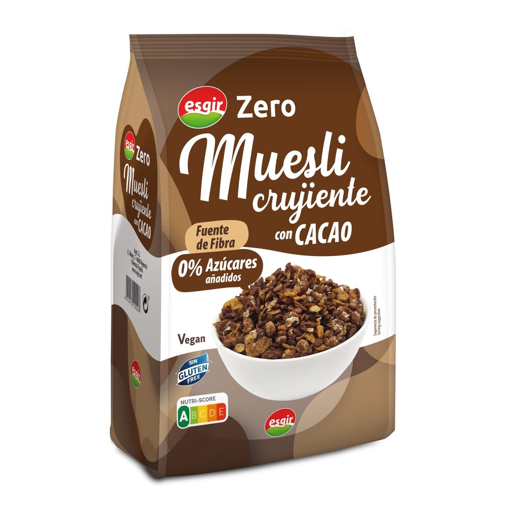 MUESLI CRUJIENTE CON CACAO ESGIR 200G